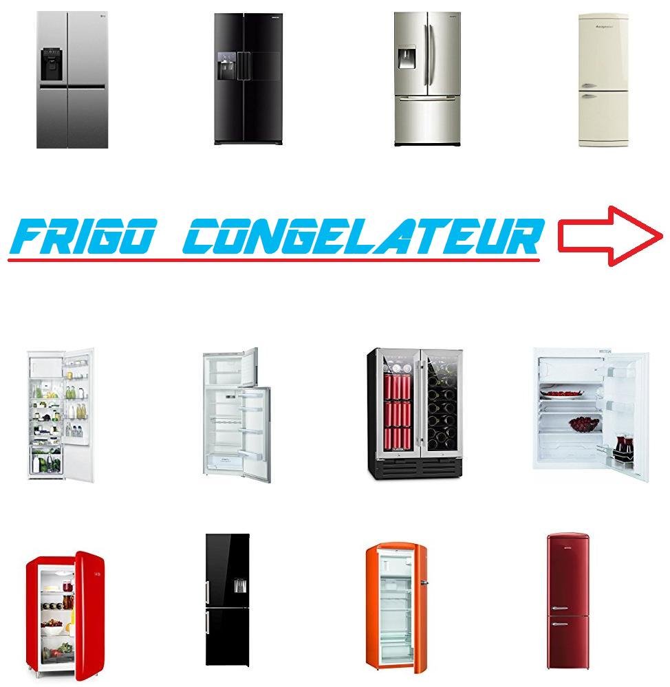 frigo congelateur design pas cher