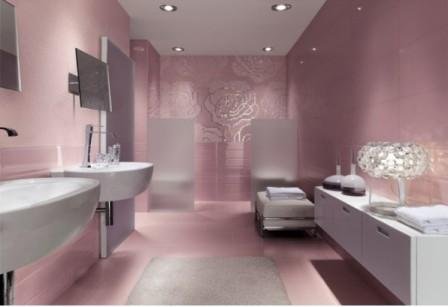 salle de bain design romantique