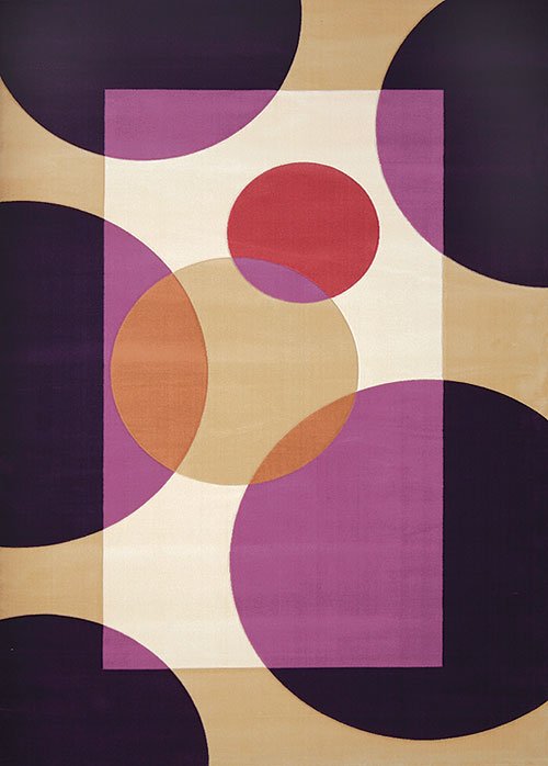 tapis-design-violet-pas-cher