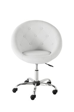 chaise-bureau-blanche-design