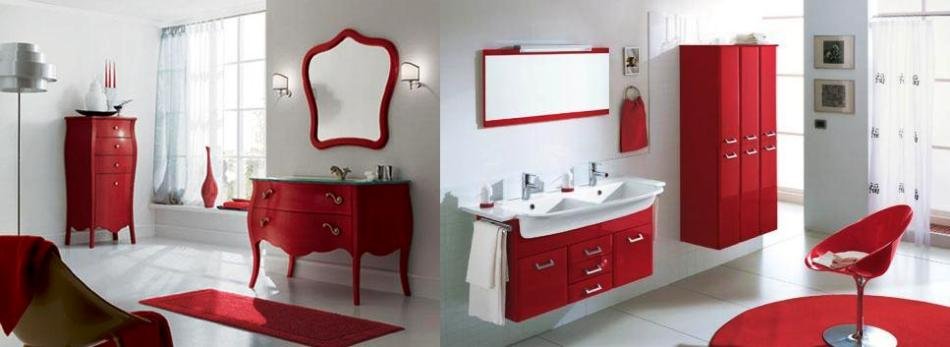 meuble-moderne-salle-de-bain-rouge