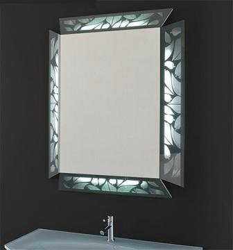 miroir eclairant pour salle de bain design 
