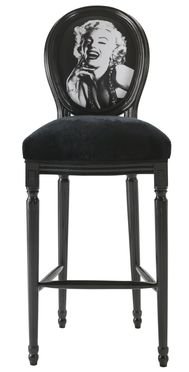 chaise de bar glamour objet design pas cher