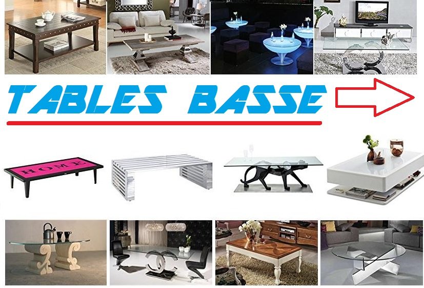 tables basse design pas cher