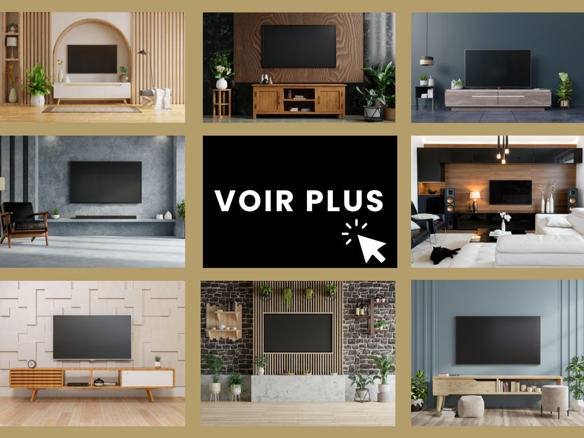 meuble tv design luxe